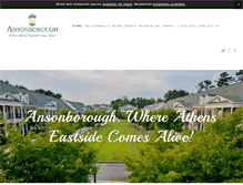 Tablet Screenshot of ansonboroughofathens.com